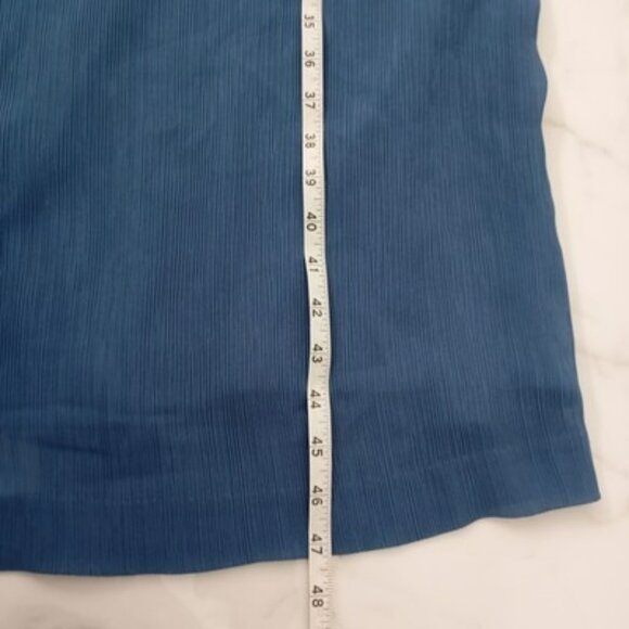 R&M Richards Petite 2-Piece Blue Dress & Jacket Set Size 16WP Abstract Pattern - Picture 16 of 16